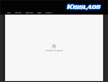 Tablet Screenshot of kisslads.net